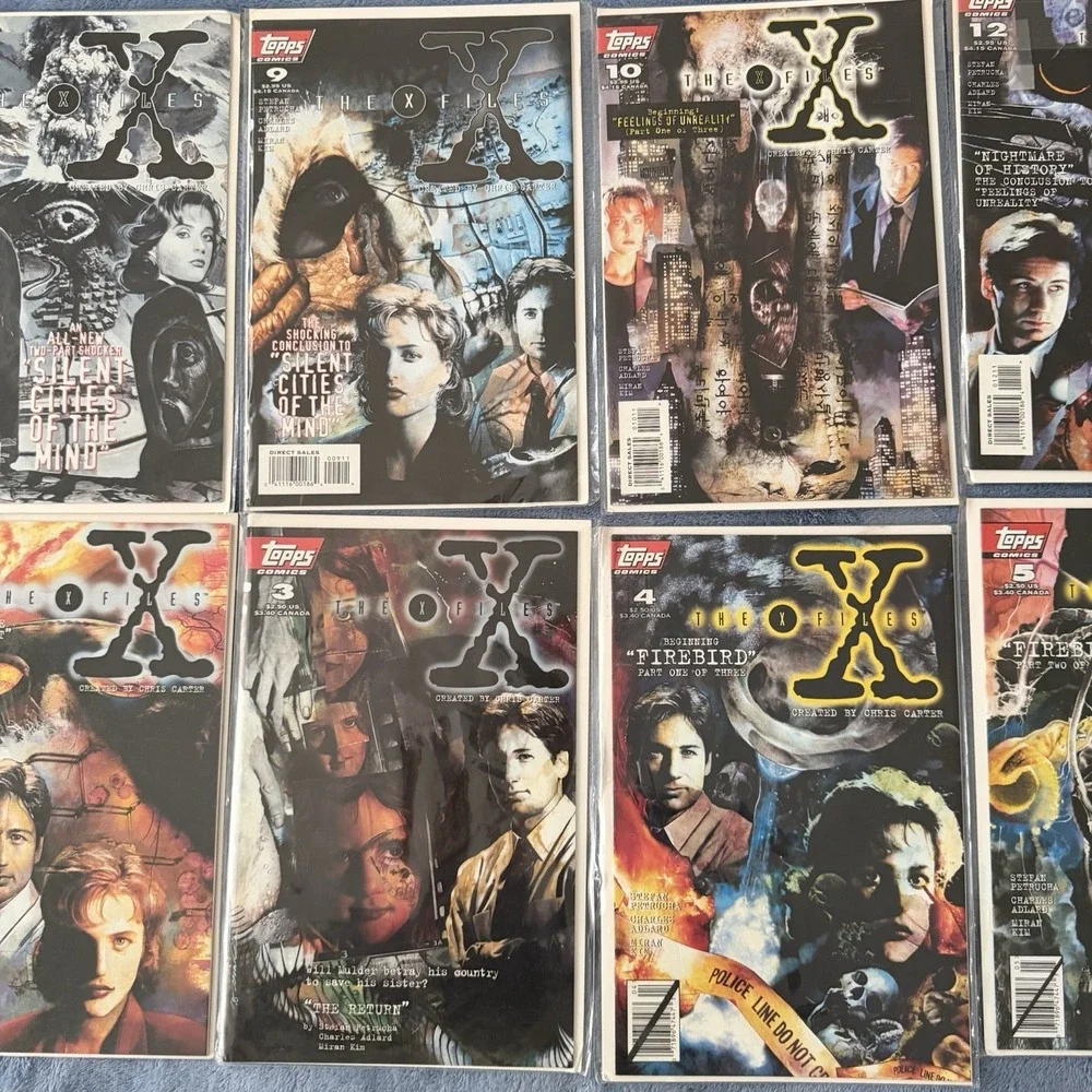 X Files Lot Of 10 Comic Books
